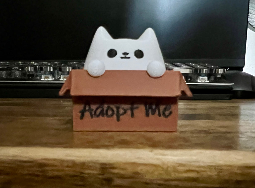 Kitty in a Box Fidget Clicker