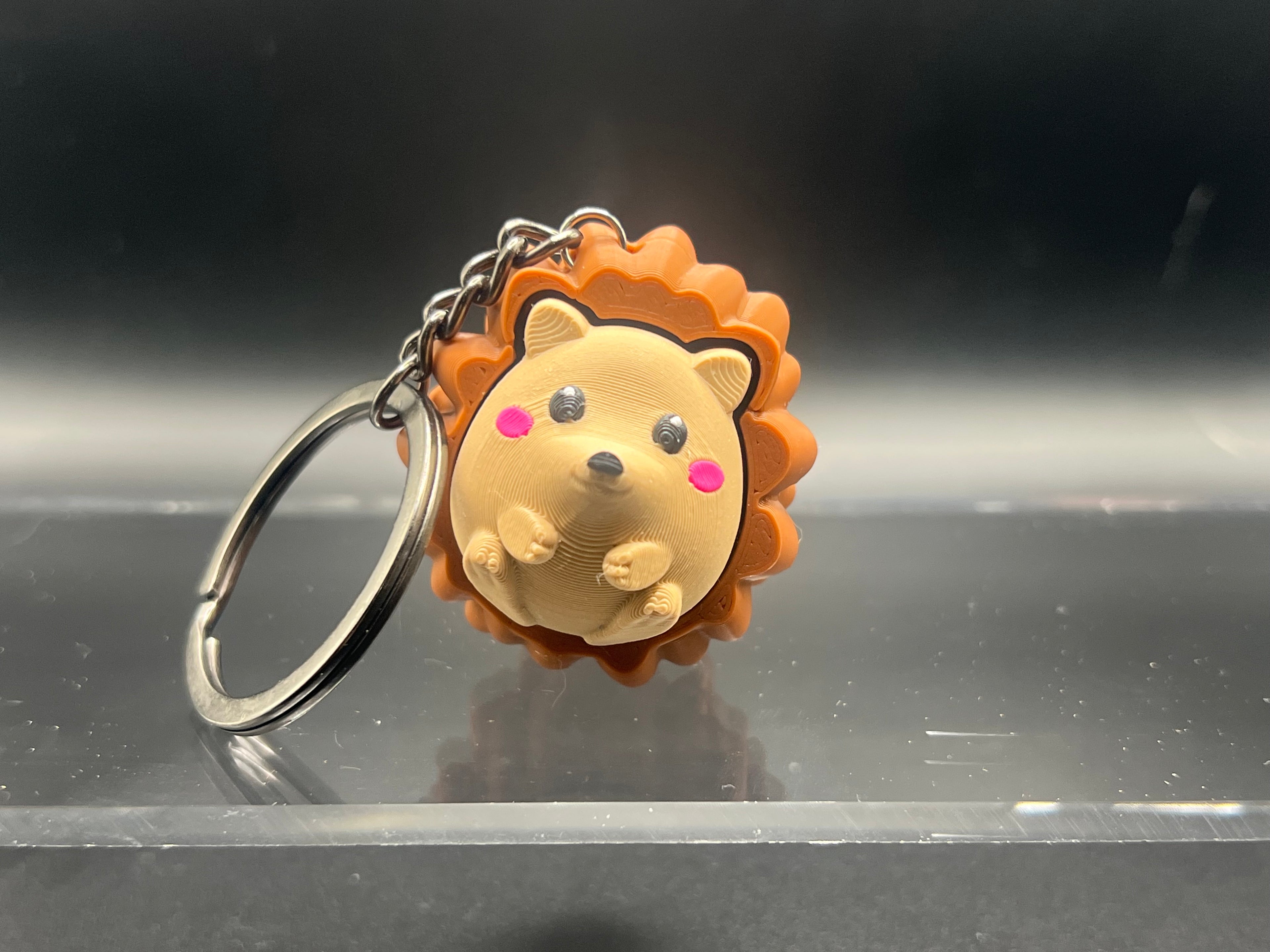 Hedgehog Keychain Fidget Clicker