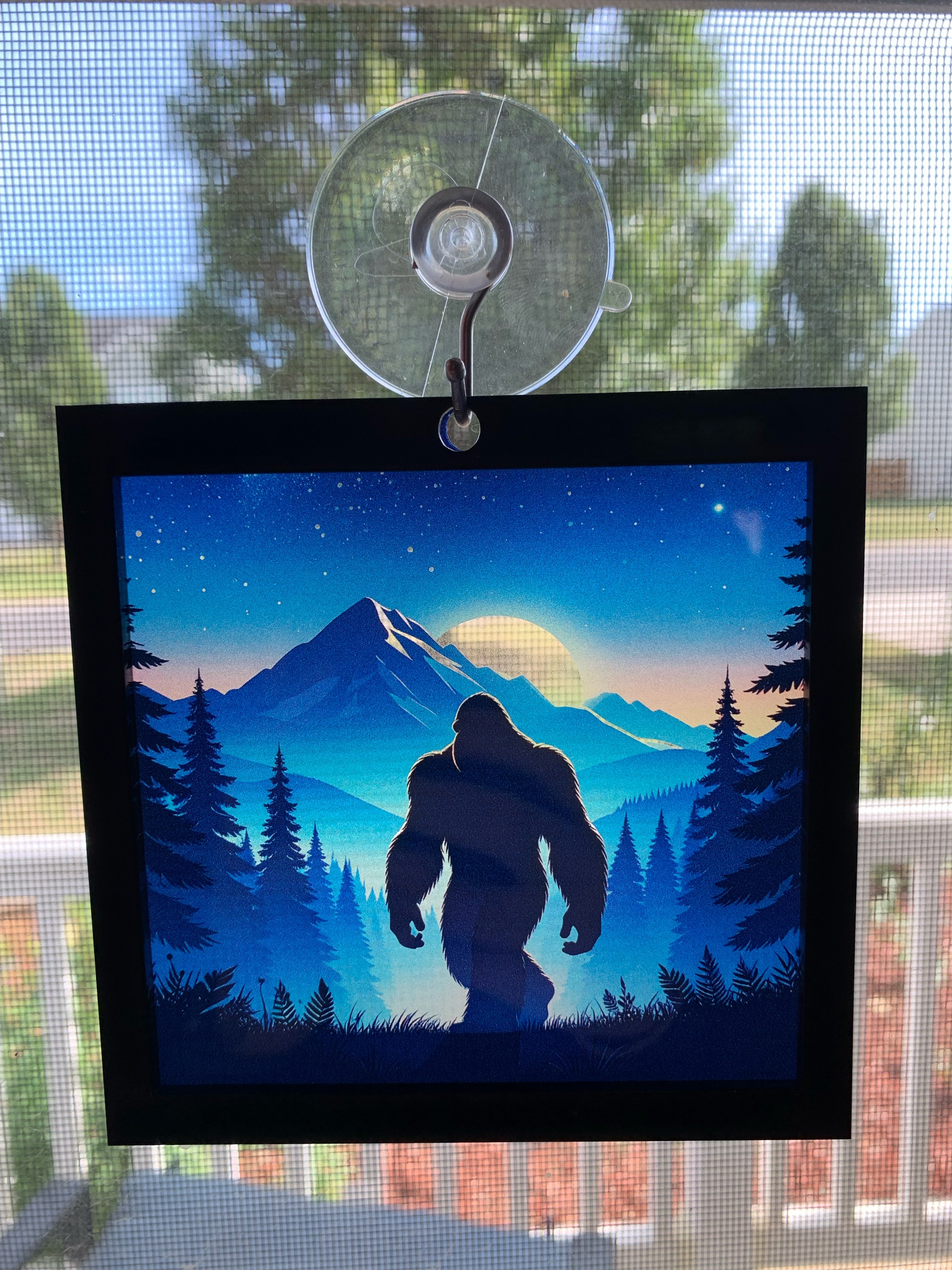 Bigfoot Suncatcher