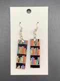 Bookshelf Earrings
