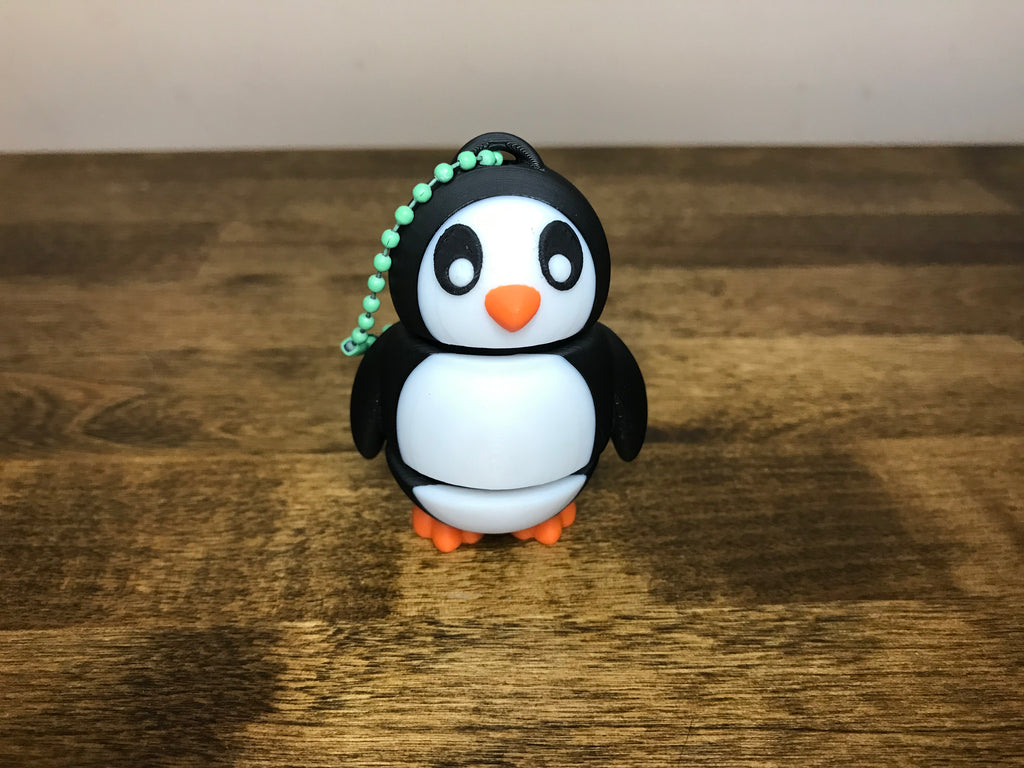 Penguin keychain