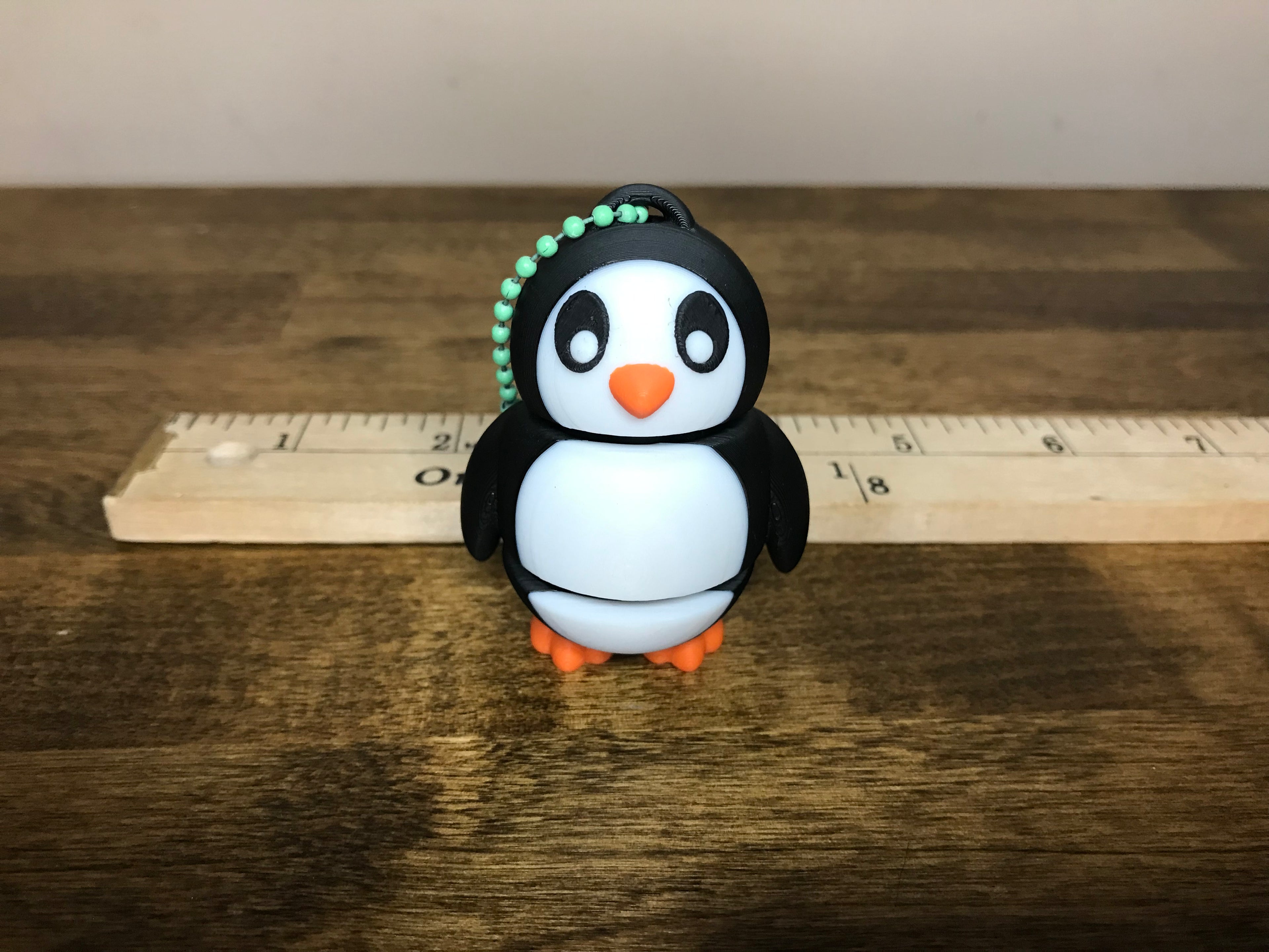 Penguin keychain