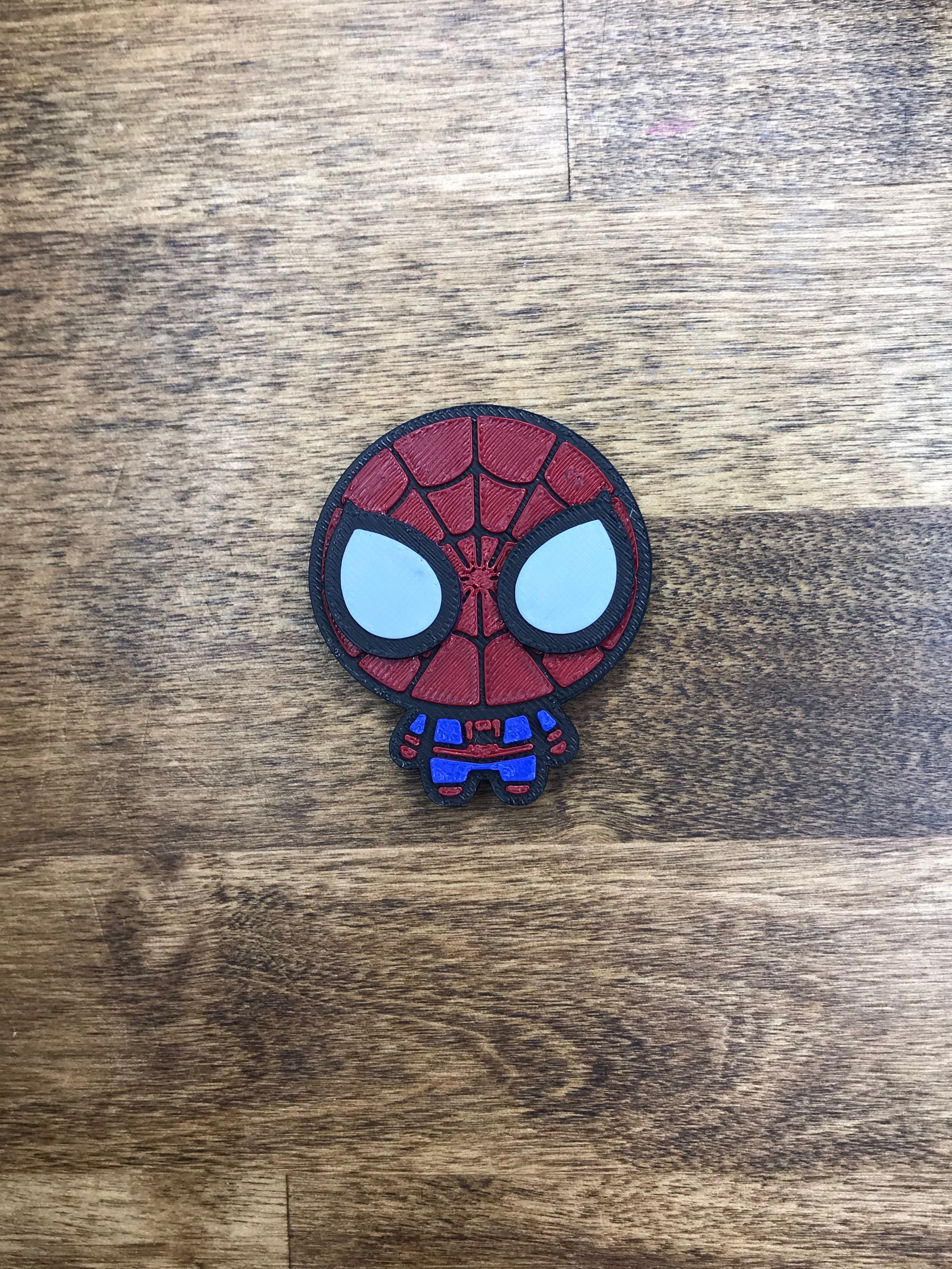 Spider dude magnet