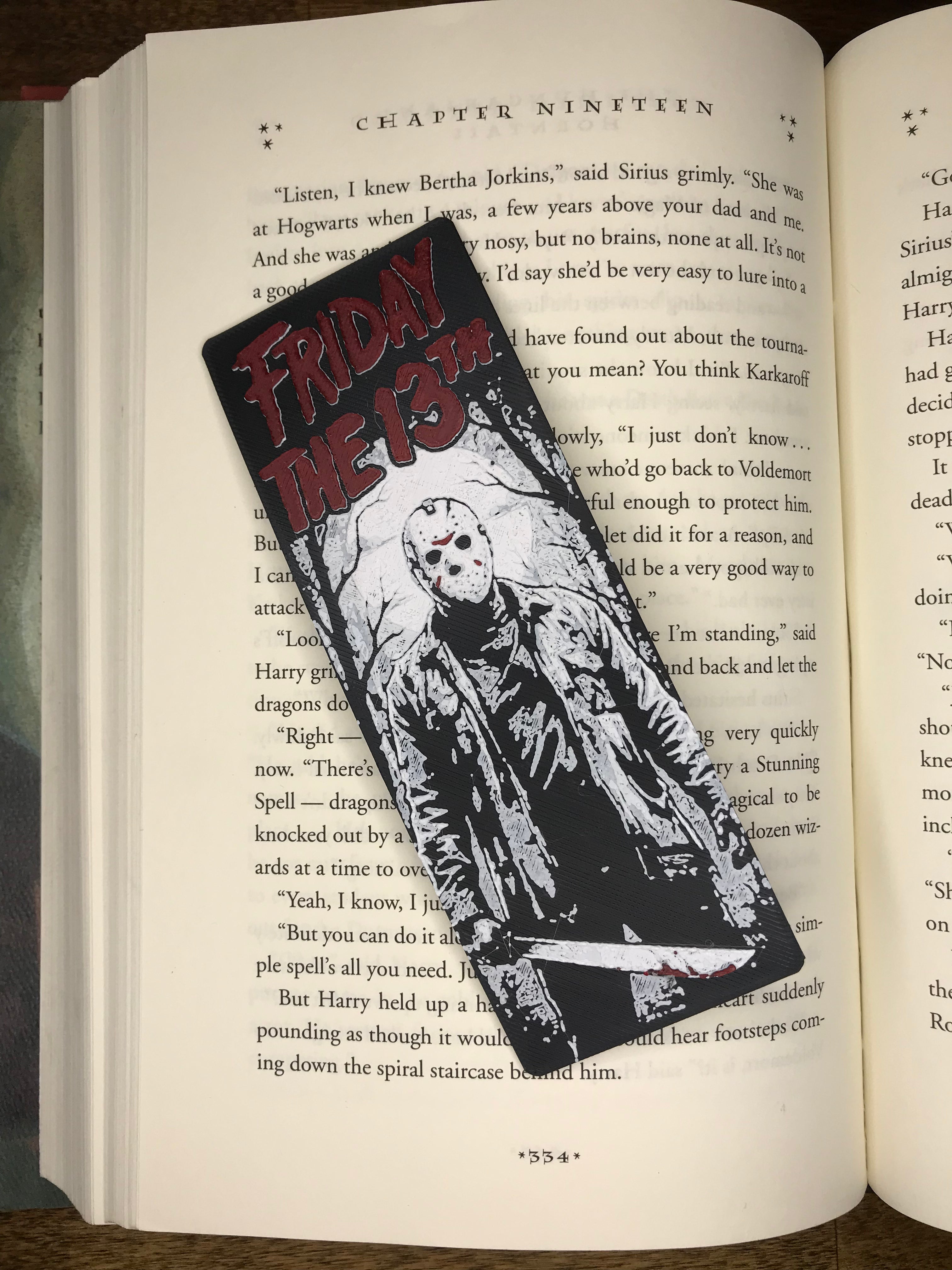 Jason Friday the 13th Bookmark