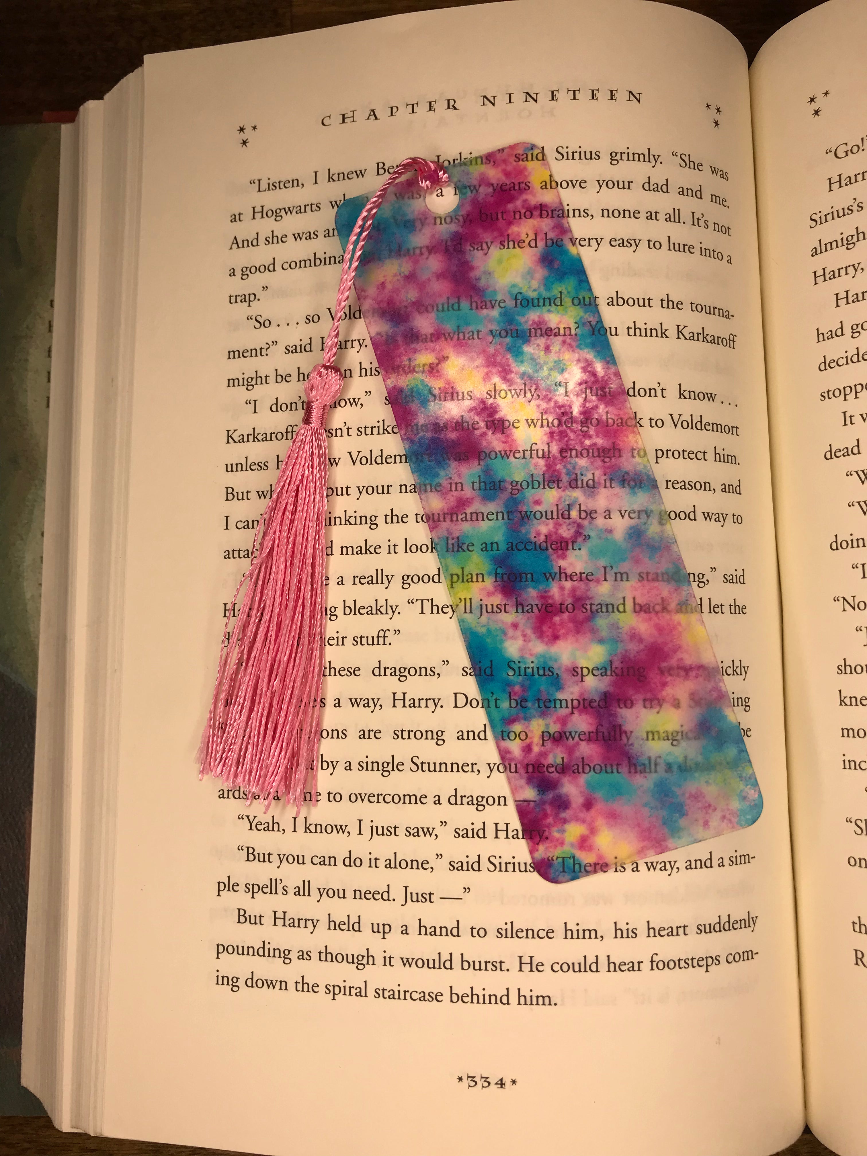 Color Splash Bookmark