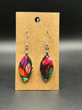 Oval Leaf Earrings