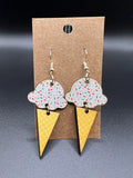 Vanilla Ice Cream Earrings