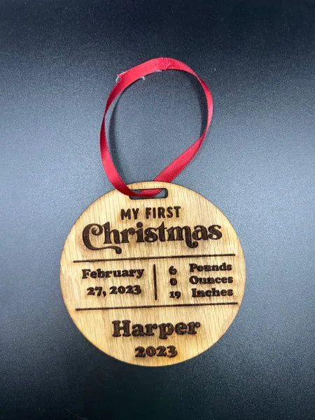 First Christmas Ornament
