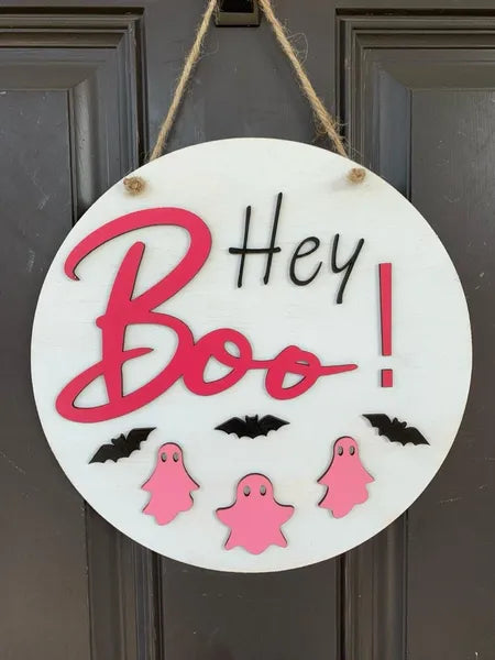 Boo Door Sign