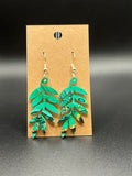 Long Leaf Earrings