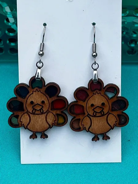 Transparent Turkey Earrings