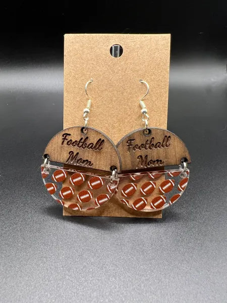 Football Mom Earrings