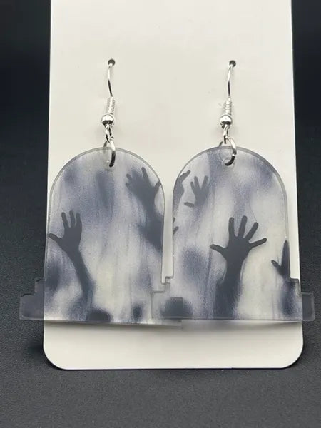Tombstone Earrings