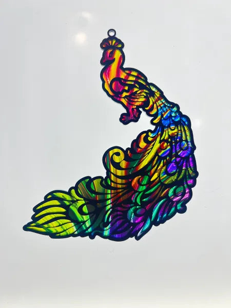 Peacock Suncatcher