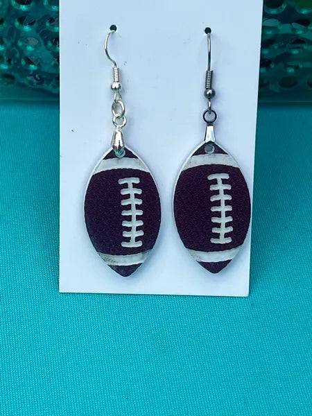 Football Earrings