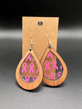 Breast Cancer Awareness Earrings