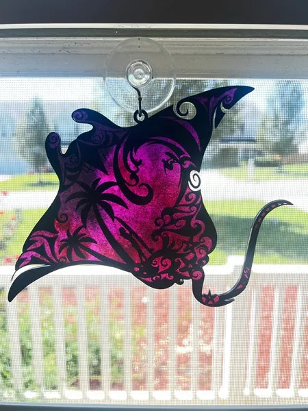 Manta Ray Suncatcher