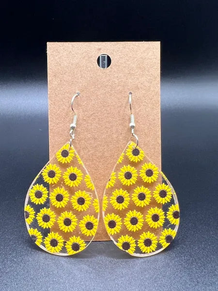 Sunflower Earrings