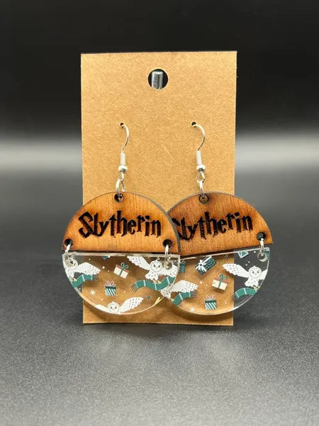 Slytherin Earrings