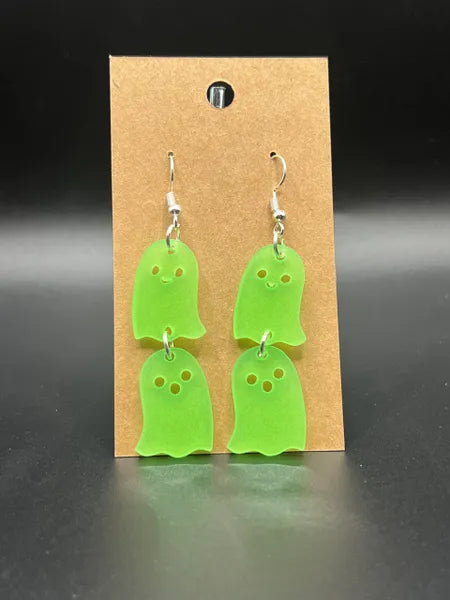Glow Double Ghost Earrings