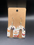 U Shaped Chicken Earrings