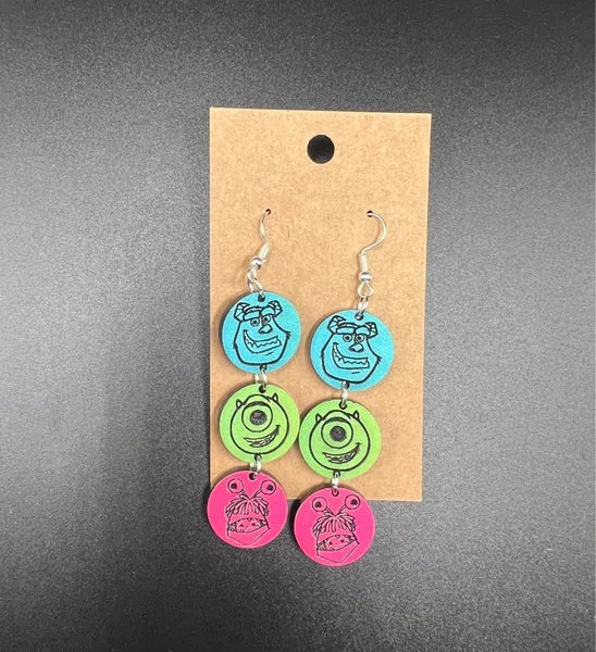 Monsters Earrings