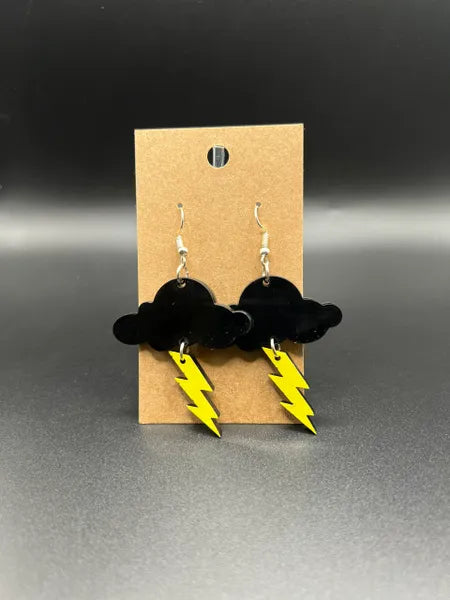 Lightning Cloud Earrings
