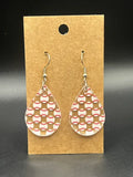 Baseball Teardrop Earrings