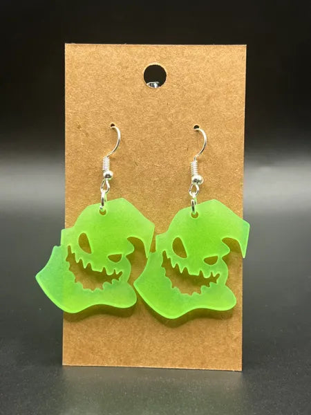 Glow Boogey Man Earrings