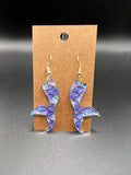 Curved Tail Mermaid Tail Earrings