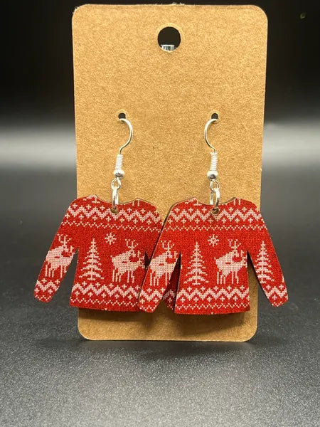 Naughty reindeer Earrings